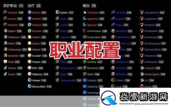 魔兽正式服平民玩家的职业抉择指南