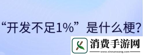 开发不足1%是什么梗网络用语