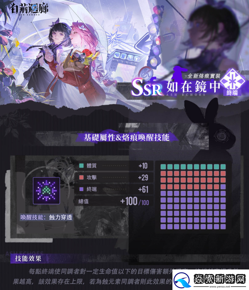 白荆回廊故事历程第六章如我垂怜开启带来全新同调者鸢