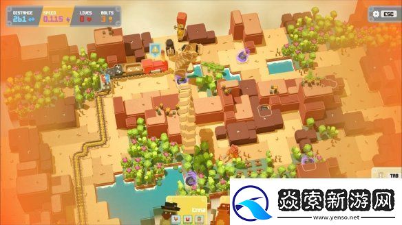 一起开火车2正式推出！新增竞赛与地形创造模式