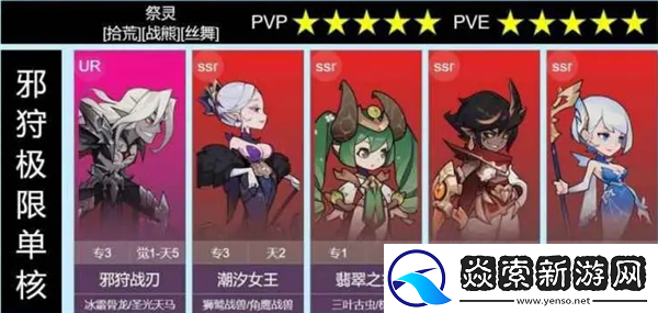 决胜之心最强阵容推荐/决胜之心强力阵容有哪些