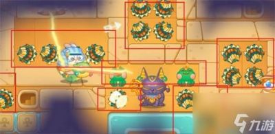 保卫萝卜4法老归来第108关通关攻略分享