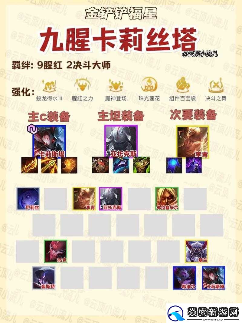 金铲铲天选福星数量解析