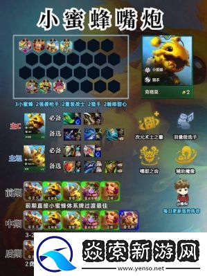 金铲铲战电震攻击小蜜蜂阵容玩法分享