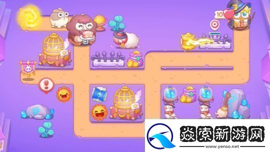 保卫萝卜4阿波与魔法宝藏第61关怎么过