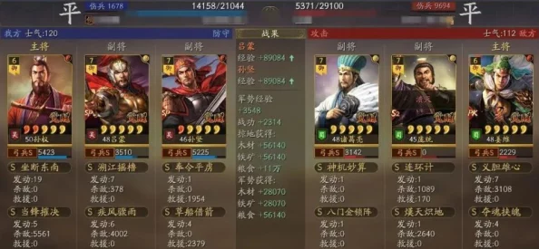 赴汤蹈火战法搭配5个核心武将