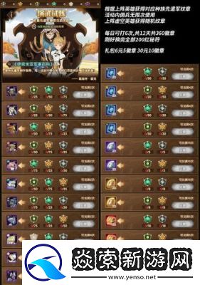 剑与远征演武试炼更新时间及周期更换介绍