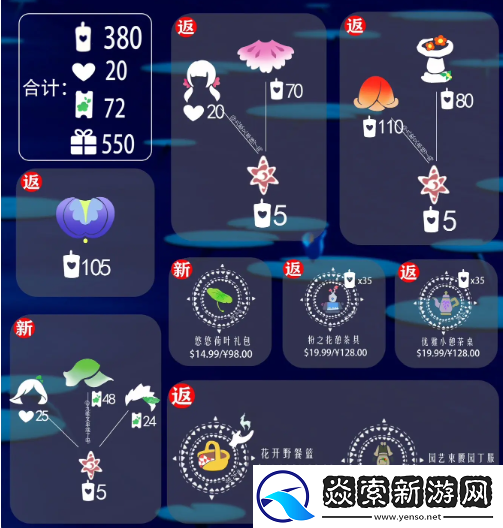 花憩节兑换图2024一览