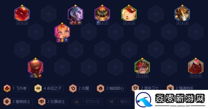 金铲铲之战狂暴命运枪阵容玩法技巧全解析