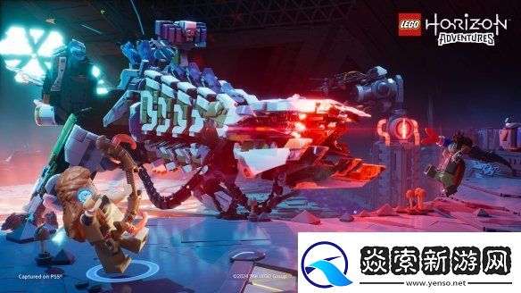 乐高地平线大冒险开发中使用真正的乐高积木制作