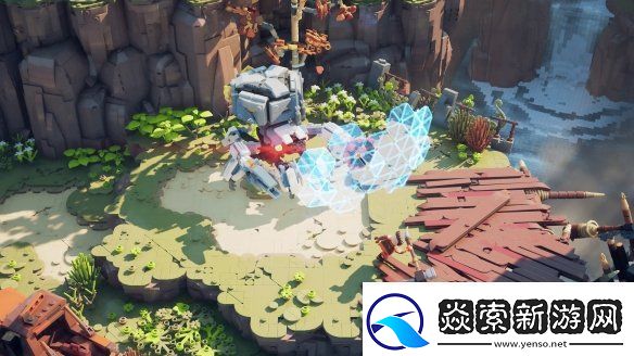 乐高地平线大冒险开发中使用真正的乐高积木制作