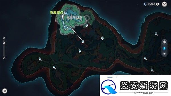 原神4.6旧日之海锚点秘境路线是怎样的