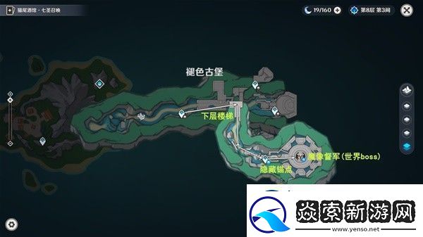 原神4.6旧日之海锚点秘境路线是怎样的
