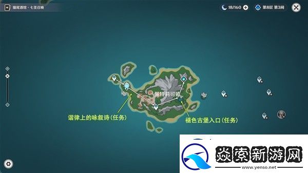 原神4.6旧日之海锚点秘境路线是怎样的