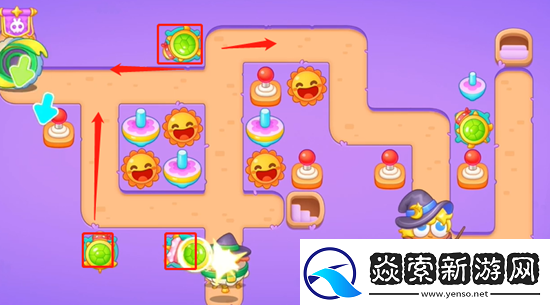 保卫萝卜4阿波与魔法宝藏第13关怎么通关