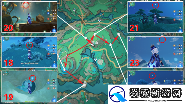 原神苍灵鲤位置