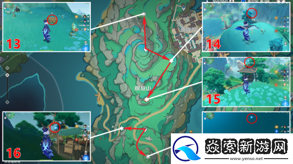 原神苍灵鲤位置