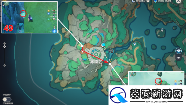 原神苍灵鲤位置