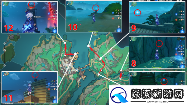 原神苍灵鲤位置