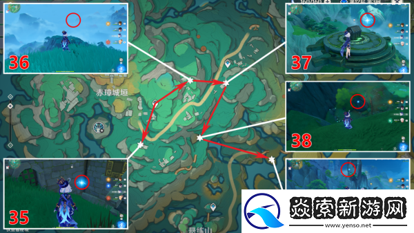 原神苍灵鲤位置