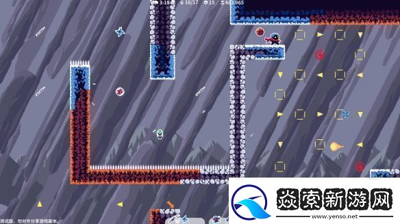 瞬移机制2D精准平台游戏忍者明Demo上线Steam有奖速通活动开启！