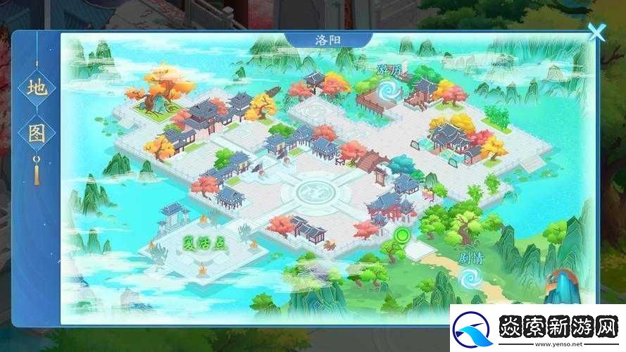 国云梦录洛阳城隐藏彩蛋位置览