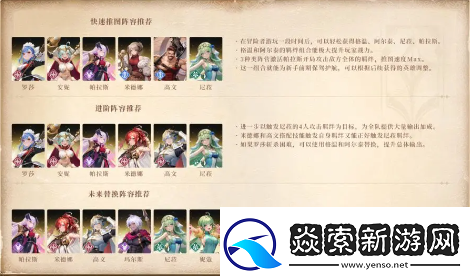 星魂之上阵容怎么搭配最厉害