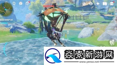 原神史莱姆钻入烟绯肚子