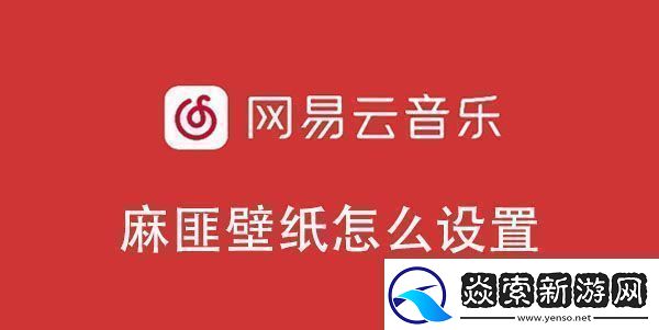 易云音乐麻匪壁纸设置教程