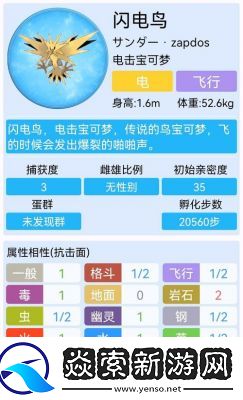 宝可梦大集结闪电鸟玩法介绍及技巧分享