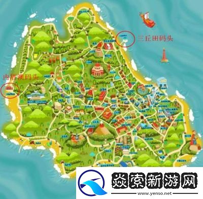 爱情岛线路一二三及青苹果路线