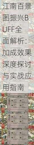 江南百景图振兴BUFF全面解析