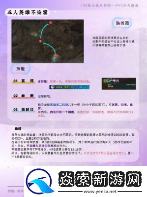 剑网3丝路风语PVE明尊琉璃体配装攻略及奇穴选择