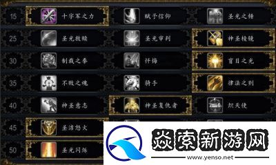 11.0版魔兽世界奶骑技能循环指南
