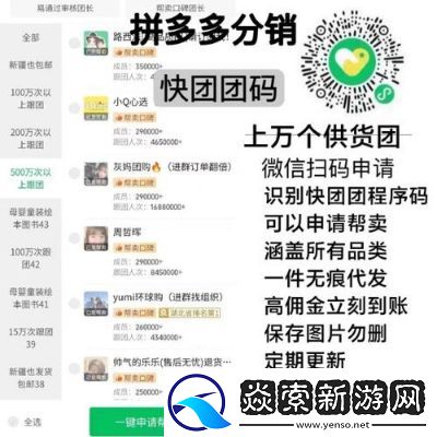 快团团社交电商平台玩法图文介绍