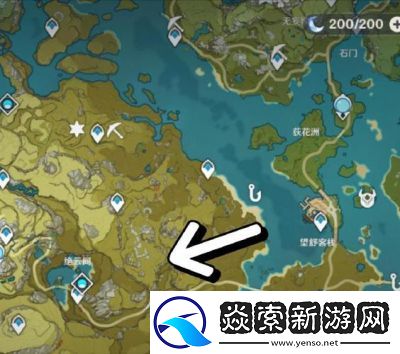 原神星鹫赤羽突破材料全收集点位一览