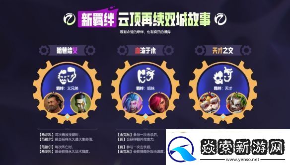 在每一次进化中逐渐揭晓的赛季!云顶之弈双城之战正式上线