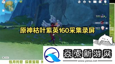 原神5.2版本枯叶紫英获得攻略及位置总览