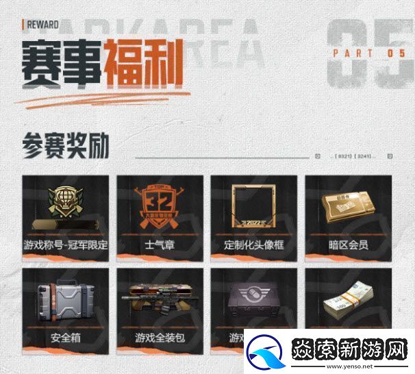 零门槛高奖励！暗区突围大赢家物资赛火热开启！