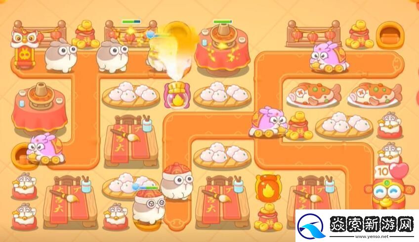 保卫萝卜4福神大作战第9关怎么过