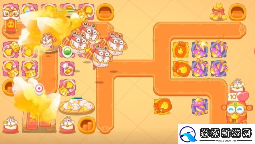 保卫萝卜4福神大作战第9关怎么过