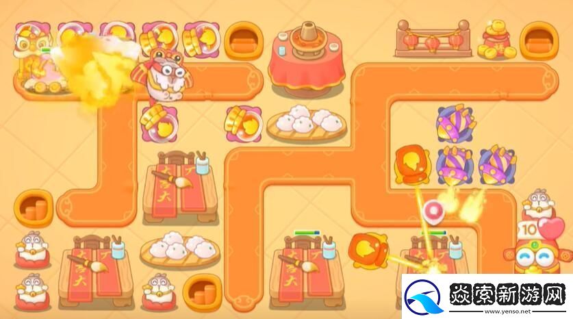保卫萝卜4福神大作战第9关怎么过