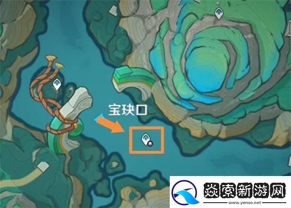 原神4.4沉玉谷隐藏锚点在哪里
