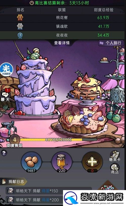 魔镜物语甜食国度活动攻略