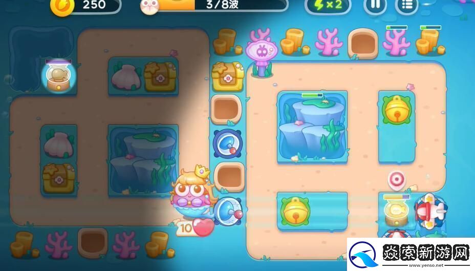 保卫萝卜4海的闺女第58关怎么完美通关