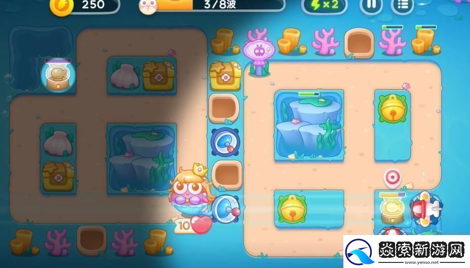 保卫萝卜4海的闺女第58关怎么完美通关