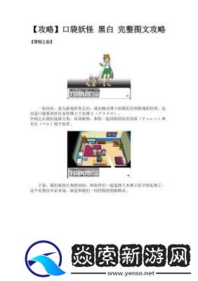 口袋妖怪新手必看攻略
