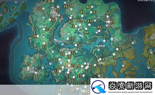 原神苍灵鲤位置全揭秘