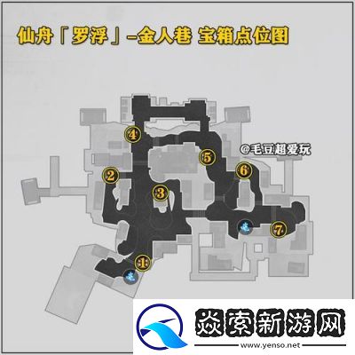 崩坏星穹铁道冬城盾分布点位图