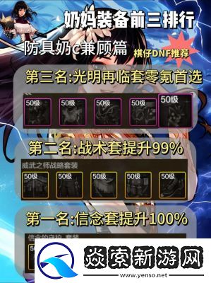 DNF100级念珠选择指南